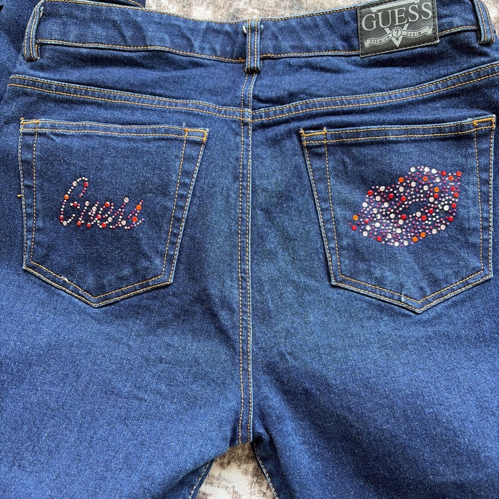 Vintage Y2K Guess Jeans - Rhinestones Size 31" Waist 31x30